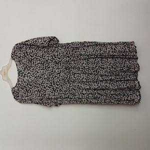 Flower Print Mini Dress